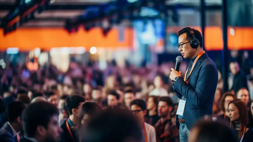 Silent conference event